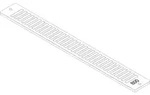 Aufsteckgitter 21S-800 RAL9016 - 87183402080
