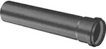 Abgasrohr DN80 schwarz UV-stabil 0,38 m