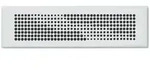 Vaillant Design-Abdeckblende rechteckig Wave wei&szlig;