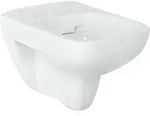 Wandtiefsp&uuml;l-WC, sp&uuml;lrandlos Renova Plan wei&szlig; BxHxT: 355x345x540mm