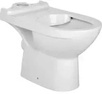 Tiefsp&uuml;l-WC V&B O.Novo sp&uuml;lrandlos f&uuml;r Kombination, wei&szlig;, Abgang waagrecht,