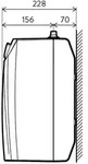 Druckloser Warmwasserspeicher S5-O/S5-U, 5 Liter (Ausf&uuml;hrung: Clage S5-U Untertisch)