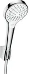 Handbrause-Set Hansgrohe Croma/Select S Vario/Porter S, Schlauch 1250 mm, wei&szlig;/chrom
