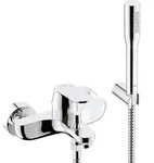 Wannenmischer-Set GROHE Serie Eurosmart Cosmopolitan, verchromt, Einhebelmischer
