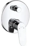 UP-Wannenmischer Hansgrohe Focus Rosette &Oslash; 150 mm chrom mit R&uuml;ckflussverhinderer