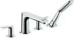 4-Loch Wannenrandmischer Hansgrohe Metris Ausladung 211 mm chrom
