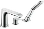 3-Loch Wannenrandmischer Hansgrohe Metris Ausladung 194 mm chrom