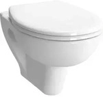 Wandtiefsp&uuml;l-WC VitrA S20 wei&szlig;, sp&uuml;lrandlos, runde Form BxHxT: 355x350x520mm