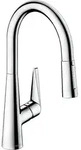 Sp&uuml;ltischmischer Hansgrohe Talis S 200 herausziehbare Geschirrbrause Ausladung 213
