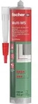Bauklebstoff Fischer Multi MS schwarz, 290 ml