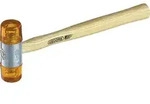 Habero GEDORE Gummihammer L&auml;nge: 380mm &oslash;: 75mm Kopfl&auml;nge: 135mm