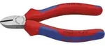 Seitenschneider KNIPEX L&auml;nge: 125mm (poliert, Mehrkomponenten-Griffh&uuml;llen, mit