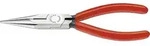 Flachrundzange KNIPEX L&auml;nge: 140mm (poliert, gerade Backen)