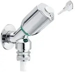 Schell Ger&auml;teventil Secur abschlie&szlig;bar, mit RV u. RB DN15 1/2'', chrom