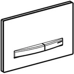 Bet&auml;tigungsplatte GEBERIT SIGMA50 f&uuml;r 2-Mengensp&uuml;lung, f&uuml;r UP300/UP320,