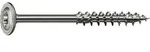 Tellerkopfschrauben SPAX Edelstahl A2 Teilgewinde T-Star Plus &Oslash; 6,0 x 120 mm (100