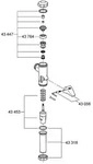 Hebel Grohe 43056000