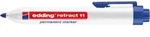 Permanentmarker retract11 Edding Strichbreite 1,5 - 3,0 mm, Rundspitze, blau