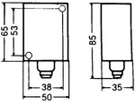 Au&szlig;enf&uuml;hler F 897 001 mit Messbereich -40 bis 80 &deg;C