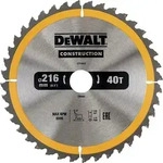 Kreiss&auml;geblatt DeWALT &oslash;: 216x30mm mit 40 Wechselz&auml;hnen passend f&uuml;r DeWalt DWS773