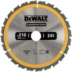 Kreiss&auml;geblatt DeWALT &oslash;: 216x30mm mit 24 Wechselz&auml;hnen passend f&uuml;r DeWalt DWS773