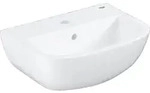 Handwaschbecken Grohe Bau Keramik BxHxT: 454x151x354 mm Keramik wei&szlig;