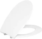 WC-Sitz Grohe Bau Softclose wei&szlig; Edelstahlscharniere