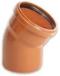 Kanalrohrsystem KG-Bogen, Winkel 30&deg; (Ausf&uuml;hrung: DN 200)