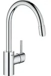 Sp&uuml;ltischmischer Grohe Concetto mit herausziehbarem Auslauf Ausladung 215 mm chrom
