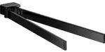 Handtuchhalter emco loft zweiarmig 337mm schwarz