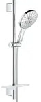 Brause-Set Grohe Rainshower 150 600 mm, 3 Strahlarten &Oslash; 150 mm chrom