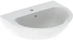Waschtisch Geberit Renova wei&szlig;, BxHxT: 600x190x480mm 1 Hahnloch, inkl. &Uuml;berlauf