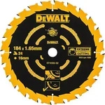 Kreiss&auml;geblatt DeWALT Extreme &Oslash; 184 x 16 x 1,65 mm, 24 Z&auml;hne