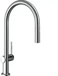 Sp&uuml;ltischmischer Hansgrohe 210 Talis M54 mit herausziehbarem Auslauf Ausladung 223