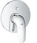 UP-Wannenbatterie Grohe Eurostyle Rosette &Oslash; 163 mm chrom Hebel geschlossen