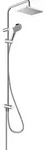 Brause-System Hansgrohe 230 Vernis Shape Reno Handbrause + Kopfbrause 230 x 170 mm