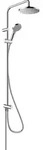 Brause-System Hansgrohe 200 Vernis Blend Reno Handbrause + Kopfbrause &Oslash; 205 mm chrom