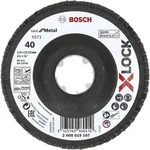 Lamellenschleifteller Bosch mit X-Lock Aufnahme &oslash;: 125mm K60 (gerade)