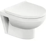Wand-Tiefsp&uuml;l-WC Duravit No.1 Compact, sp&uuml;lrandlos, Ausl. 480mm, wei&szlig;
