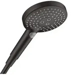 Handbrause Hansgrohe Raindance Select S 120 3 jet PowderRain schwarzmatt