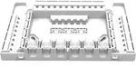 WAGO Verbindungsdose; max. 4mm2 ohne Verbindungsklemmen; wei&szlig;