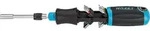 Magazin-Bithalter HAZET mit Ratschenfunktion 1/4'' 13-teilig