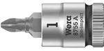 Pozidriv-Schraubendrehereinsatz Wera 1/4'', PZ3 x 28mm, Zyklop