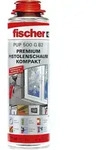 PU-Schaum Pistolenschaum, fischer, 1K Pistolenschaum PUP 500 G Kompakt, betongrau,