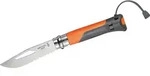 Taschenmesser Opinel No.08 Outdoor, orange/grau, 254269
