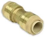 Messing Steckfitting Kupplung f&uuml;r Kupferrohr, verschiedene Gr&ouml;&szlig;en (Ausf&uuml;hrung: 15