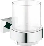 Becher Essentials Cube (Ausf&uuml;hrung: Essentials Cube Glas Grohe chrom)