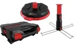 Kabelabroller Runpotec-Set XB 300 mit Multifunktionsdorn im Systemkoffer