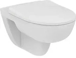 Wand-Tiefsp&uuml;l-WC Ideal Standard i.Life rund BxHxT: 360x330x540 mm sp&uuml;lrandlos