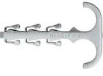 Zwillingsschelle Fischer Steckfix Plus, SF plus ZS 18, VPE 100